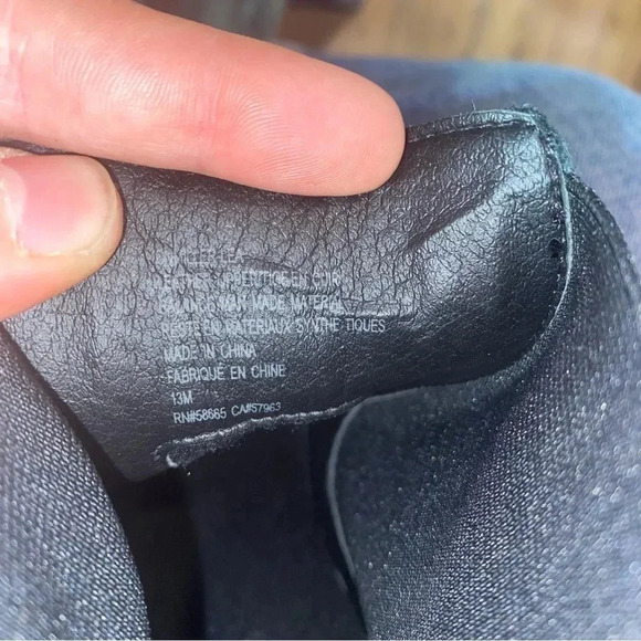 CASLON Miller Water Resistant Chelsea Boot Black Size 13M - Picture 9 of 11